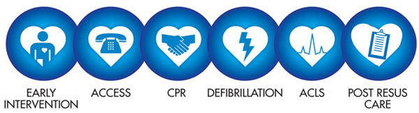 Sudden Cardiac Arrest Chain of Survival Sudden Cardiac Arrest Chain of Survival